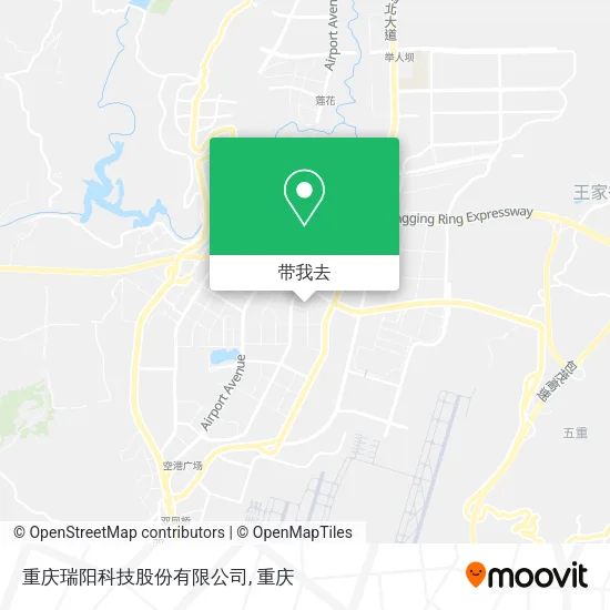 重庆瑞阳科技股份有限公司地图