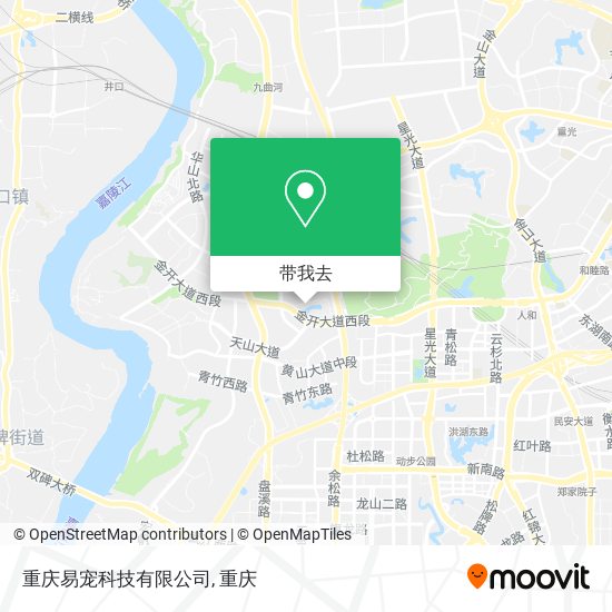 重庆易宠科技有限公司地图