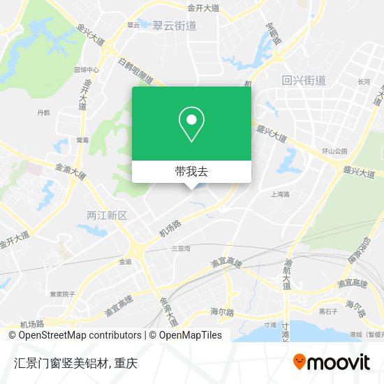 汇景门窗竖美铝材地图