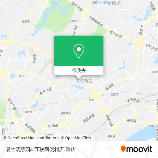 易生活慧园@互联网便利店地图