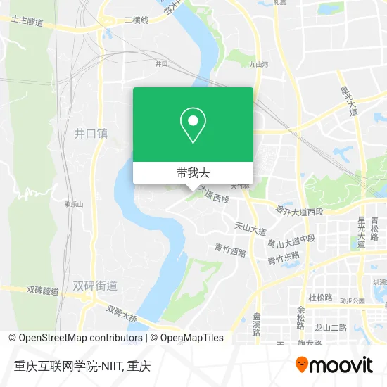 重庆互联网学院-NIIT地图
