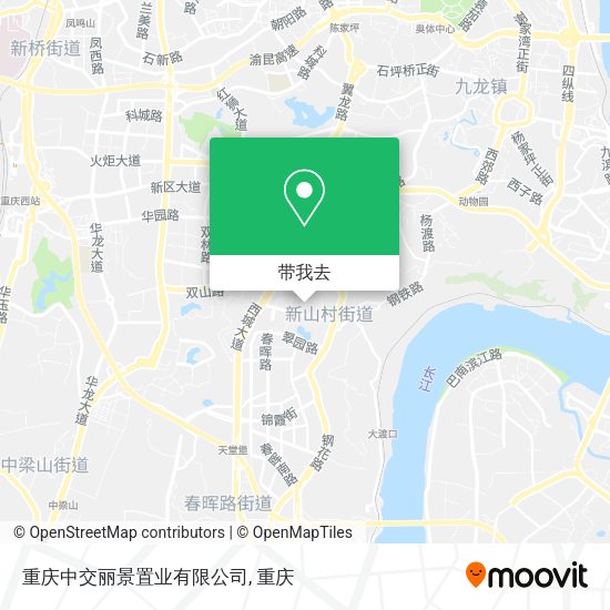 重庆中交丽景置业有限公司地图