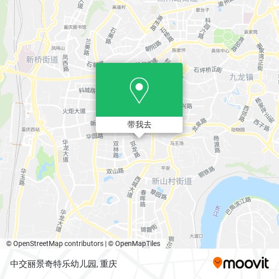 中交丽景奇特乐幼儿园地图