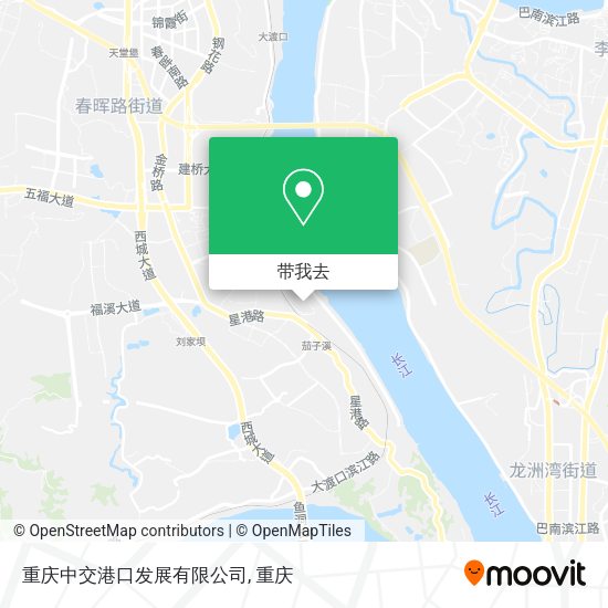 重庆中交港口发展有限公司地图