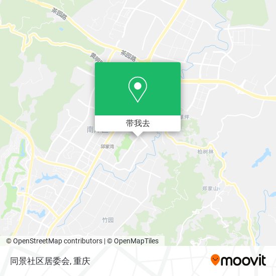 同景社区居委会地图