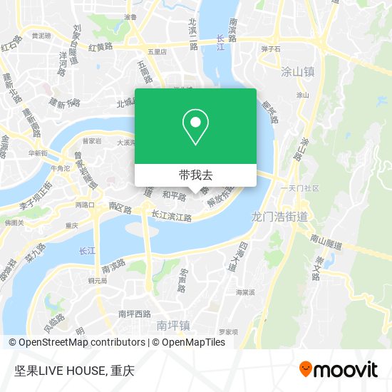 坚果LIVE HOUSE地图