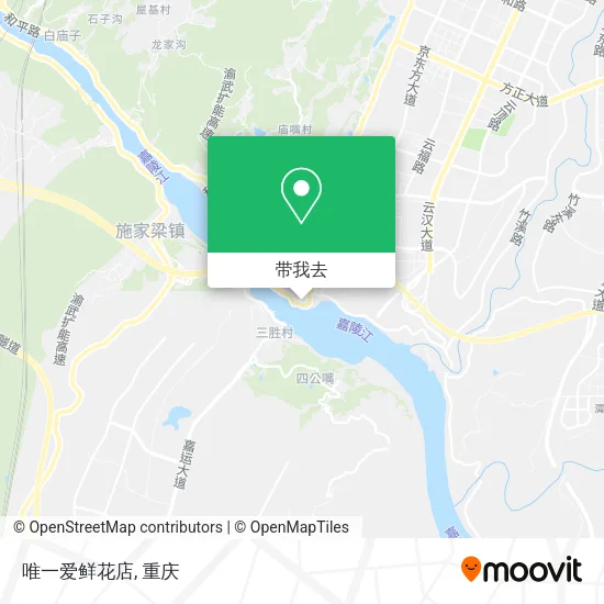 唯一爱鲜花店地图