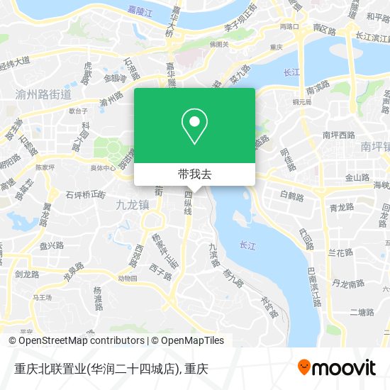 重庆北联置业(华润二十四城店)地图