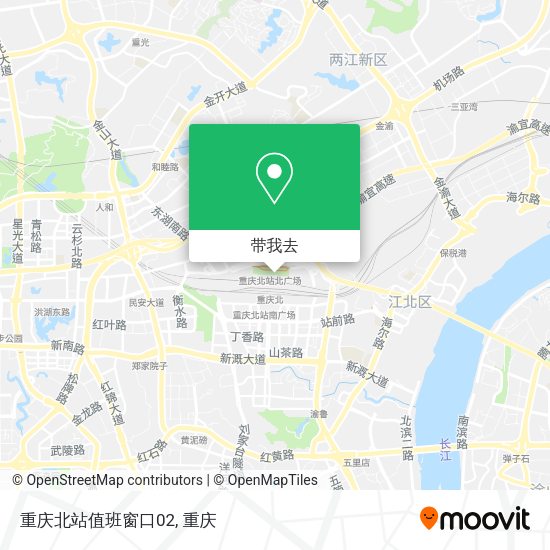 重庆北站值班窗口02地图