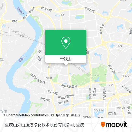 重庆山外山血液净化技术股份有限公司地图