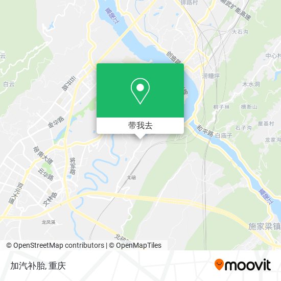 加汽补胎地图