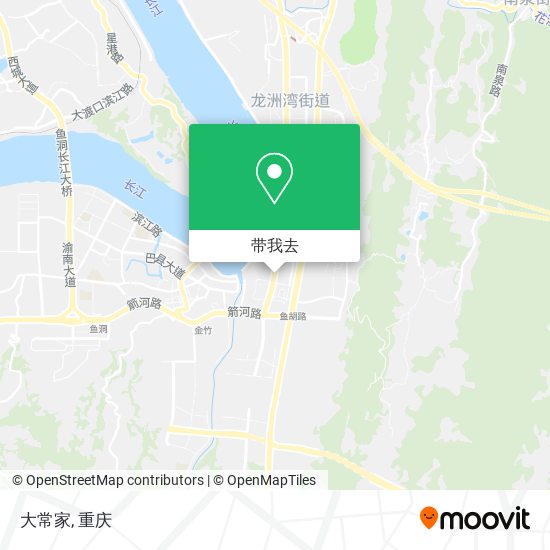 大常家地图