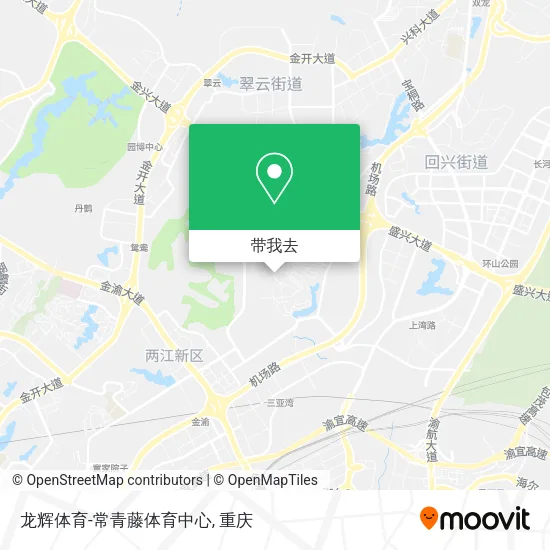 龙辉体育-常青藤体育中心地图