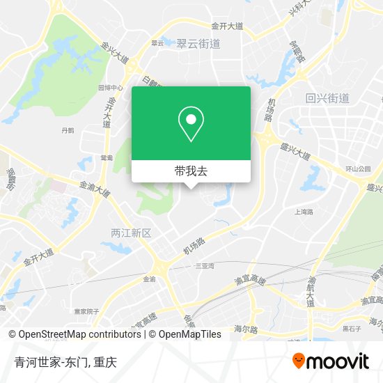 青河世家-东门地图