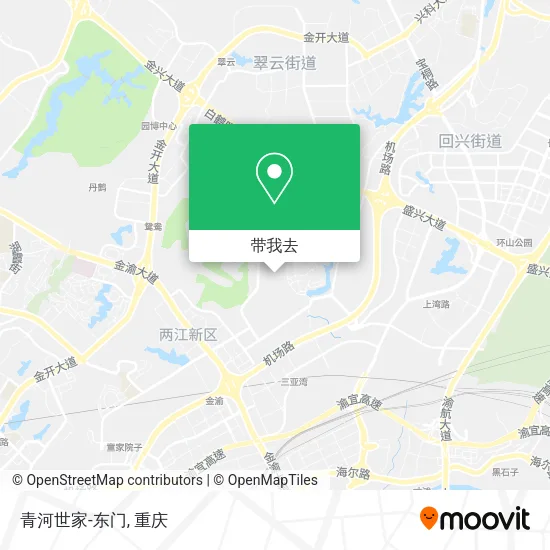 青河世家-东门地图