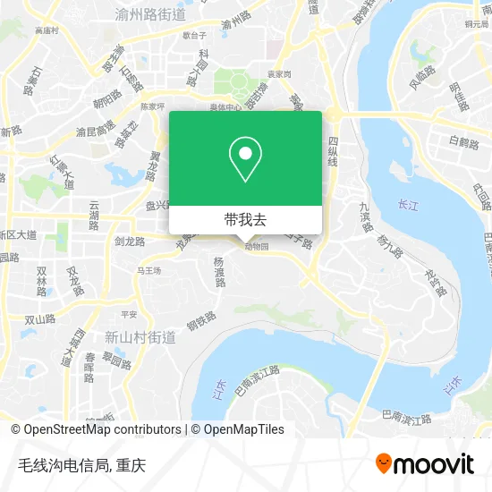 毛线沟电信局地图