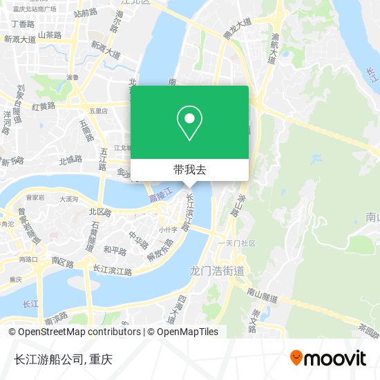 长江游船公司地图