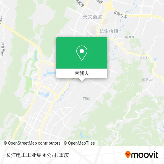 长江电工工业集团公司地图