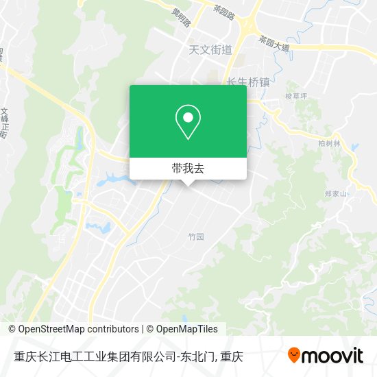 重庆长江电工工业集团有限公司-东北门地图