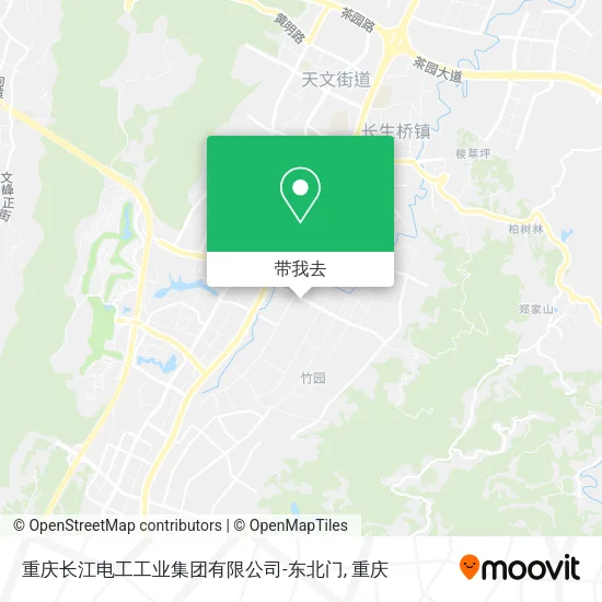 重庆长江电工工业集团有限公司-东北门地图