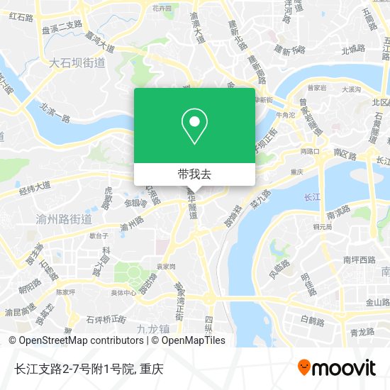 长江支路2-7号附1号院地图