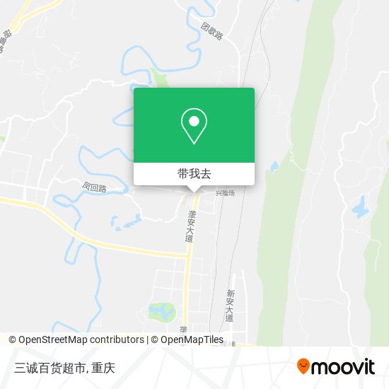 三诚百货超市地图
