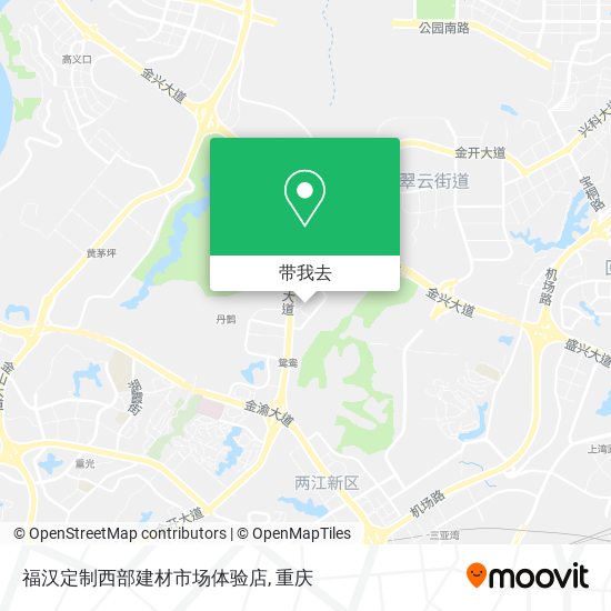 福汉定制西部建材市场体验店地图