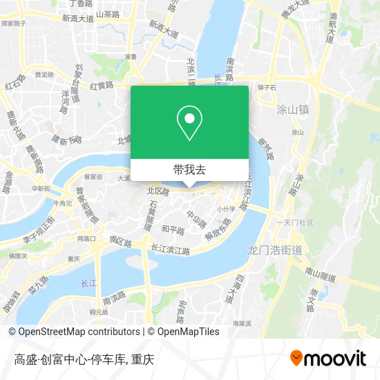 高盛·创富中心-停车库地图