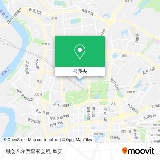 融创凡尔赛皇家会所地图