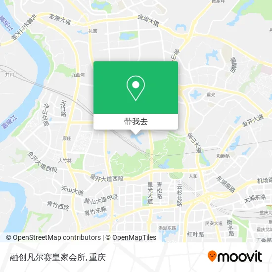 融创凡尔赛皇家会所地图