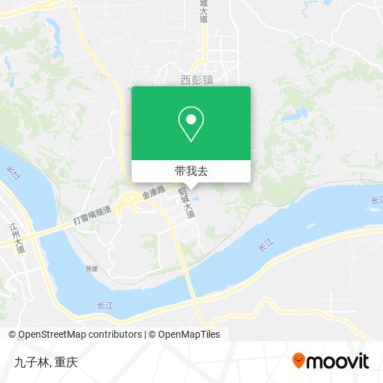 九子林地图