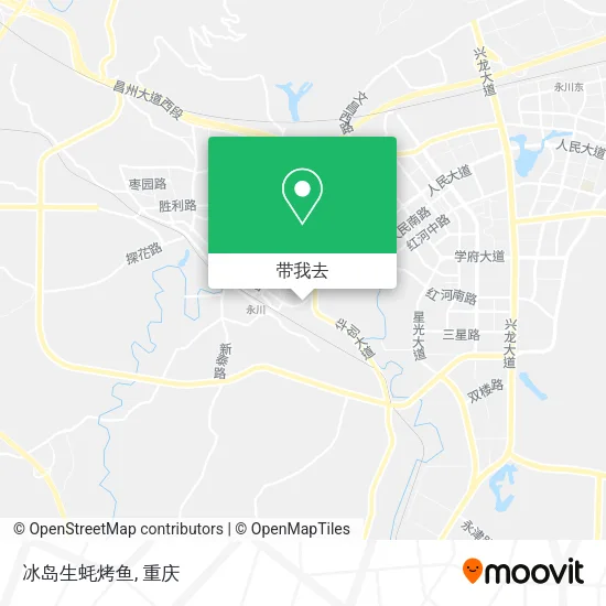 冰岛生蚝烤鱼地图