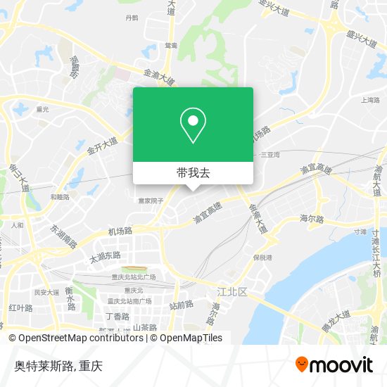 奥特莱斯路地图