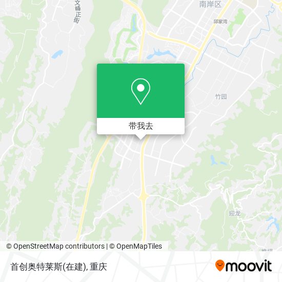 首创奥特莱斯(在建)地图