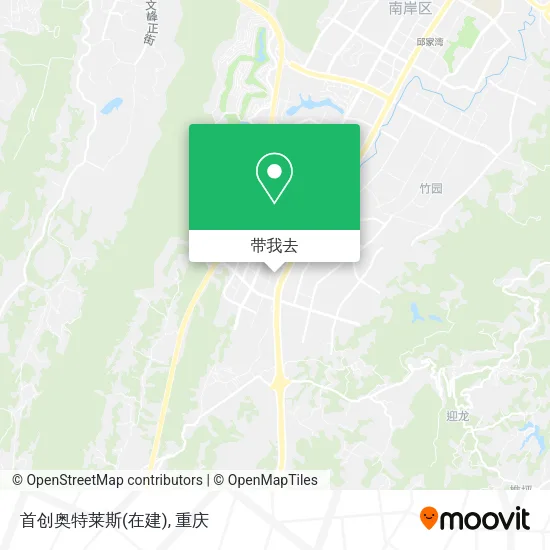 首创奥特莱斯(在建)地图