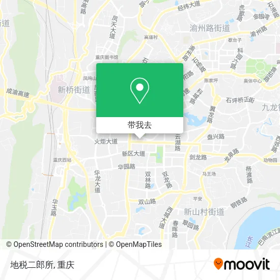 地税二郎所地图