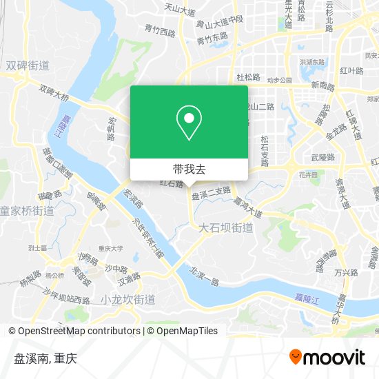 盘溪南地图