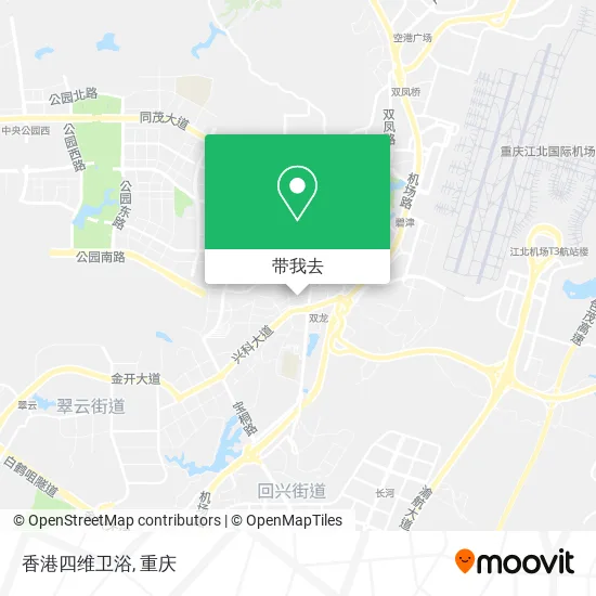 香港四维卫浴地图