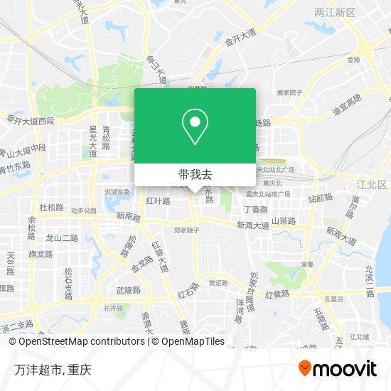 万沣超市地图