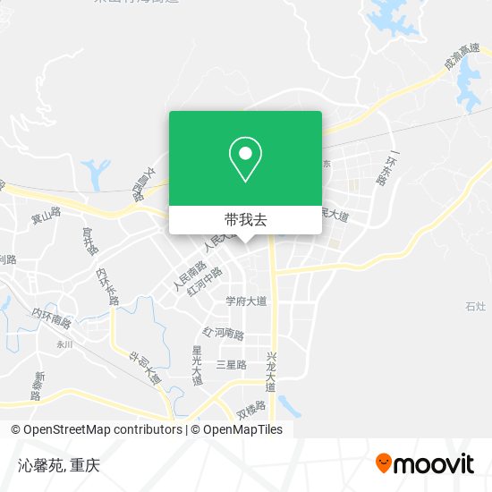 沁馨苑地图