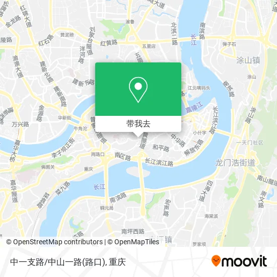 中一支路/中山一路(路口)地图