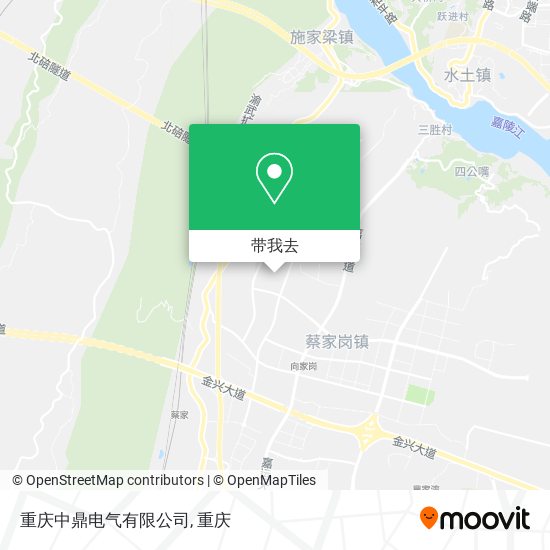 重庆中鼎电气有限公司地图