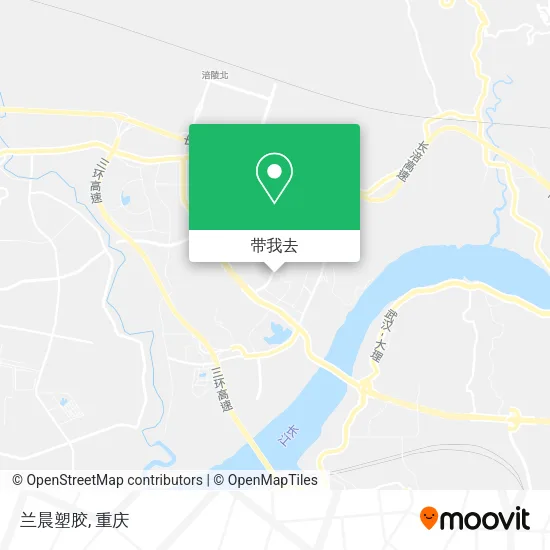 兰晨塑胶地图