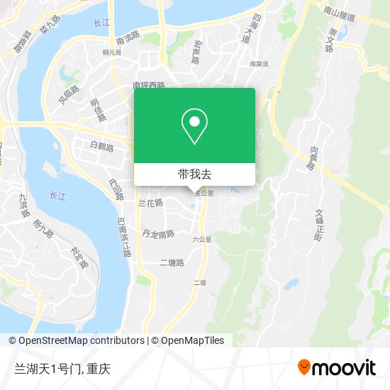 兰湖天1号门地图