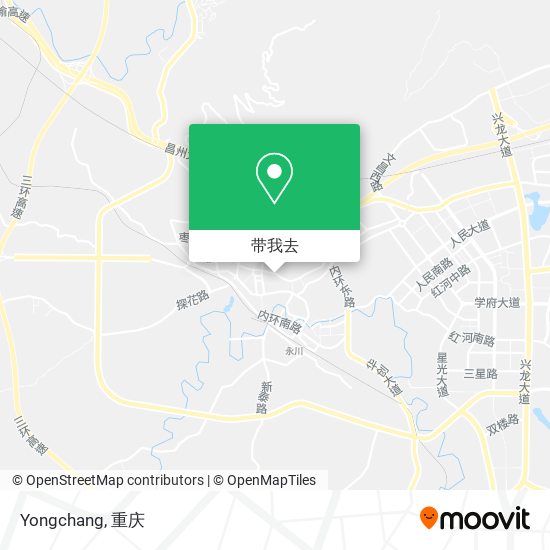 Yongchang地图