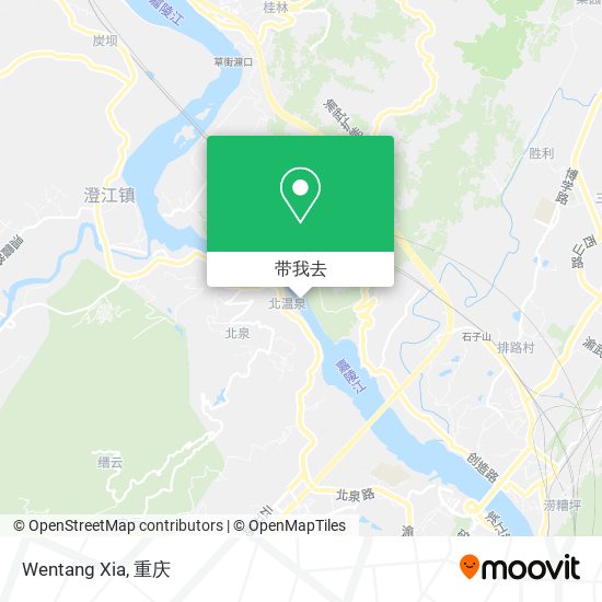 Wentang Xia地图