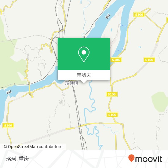 珞璜地图