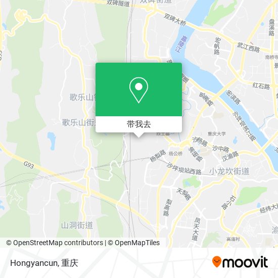 Hongyancun地图