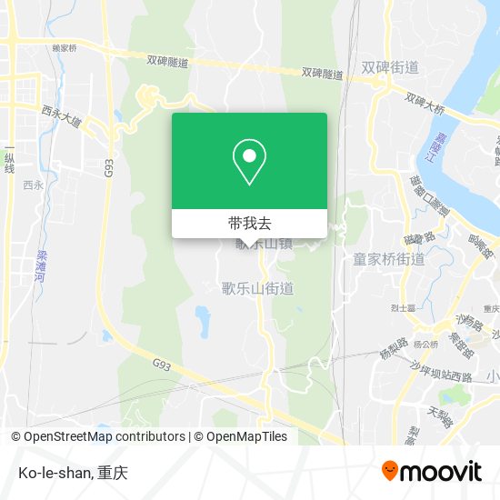 Ko-le-shan地图