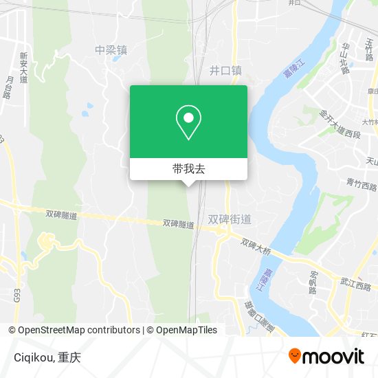 Ciqikou地图